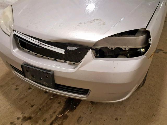 1G1ZS58F28F118835 - 2008 CHEVROLET MALIBU LS SILVER photo 9