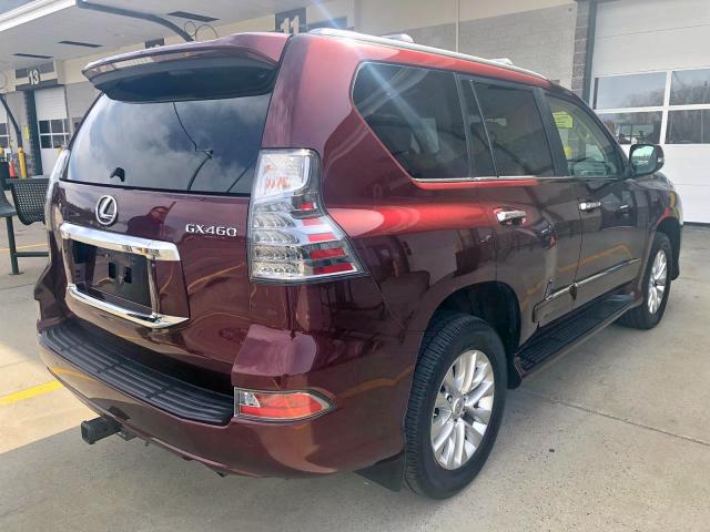 JTJBM7FX0E5067814 - 2014 LEXUS GX MAROON photo 4