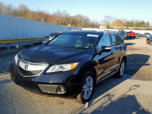 5J8TB4H33EL021493 - 2014 ACURA RDX BLACK photo 2