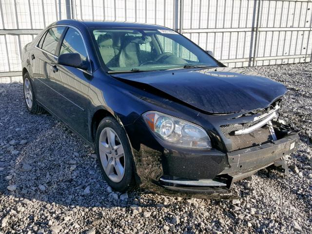 1G1ZB5E07CF286222 - 2012 CHEVROLET MALIBU LS BLACK photo 1