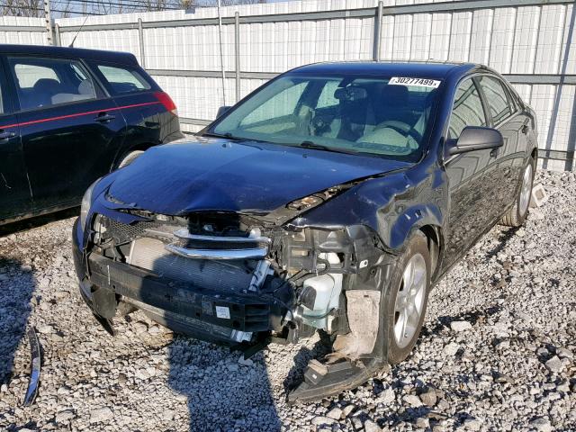 1G1ZB5E07CF286222 - 2012 CHEVROLET MALIBU LS BLACK photo 2