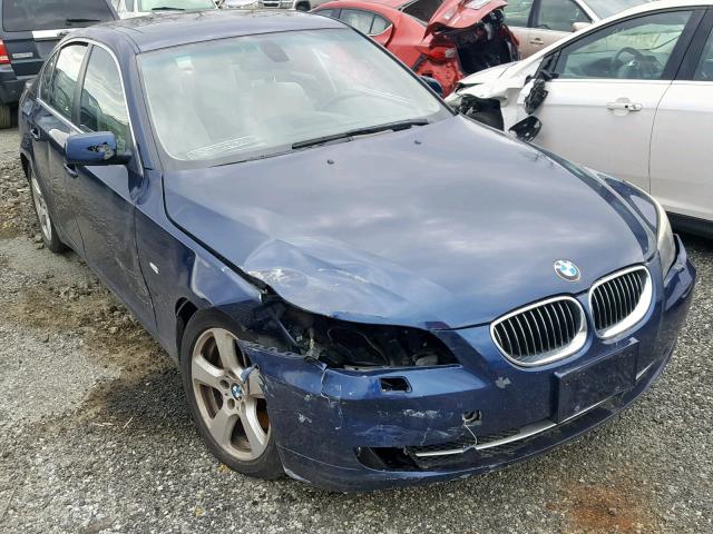 WBANV93588CZ66610 - 2008 BMW 535 XI BLUE photo 1