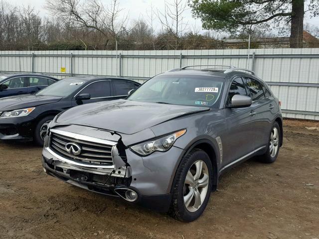 JN8AS1MW8AM854560 - 2010 INFINITI FX35 GRAY photo 2