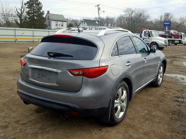 JN8AS1MW8AM854560 - 2010 INFINITI FX35 GRAY photo 4