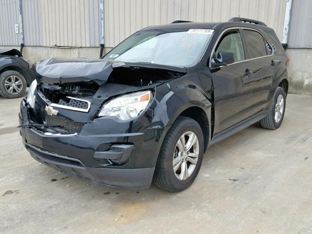 2GNALBEK1F6189170 - 2015 CHEVROLET EQUINOX LT BLACK photo 2