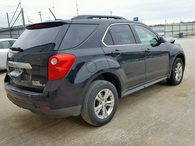 2GNALBEK1F6189170 - 2015 CHEVROLET EQUINOX LT BLACK photo 4