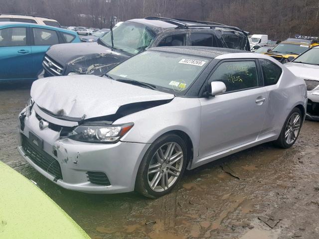 JTKJF5C74B3015006 - 2011 TOYOTA SCION TC ვერცხლისფერი ფოტო 2