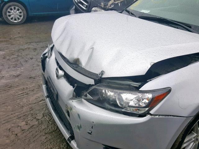 JTKJF5C74B3015006 - 2011 TOYOTA SCION TC ვერცხლისფერი ფოტო 9