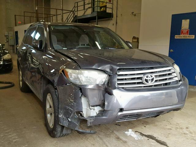 JTEES41A682088059 - 2008 TOYOTA HIGHLANDER GRAY photo 1