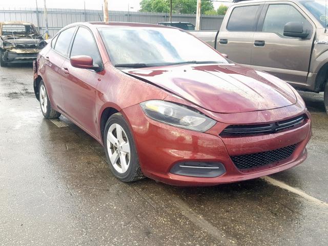 1C3CDFBB2FD364347 - 2015 DODGE DART SXT RED photo 1