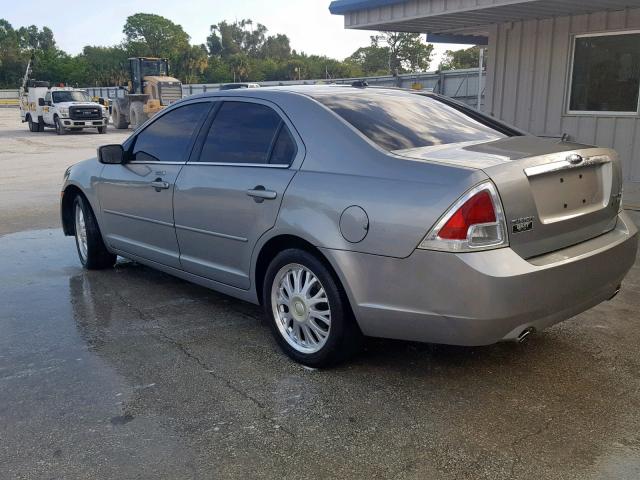 3FAHP02199R146453 - 2009 FORD FUSION SEL GRAY photo 3