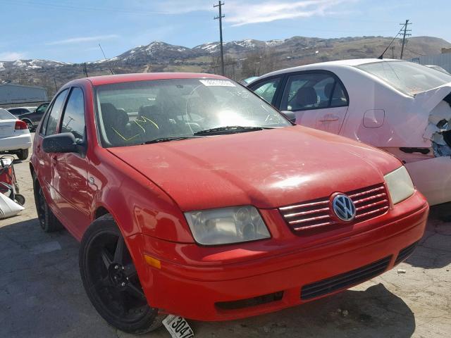 3VWTE29MXYM156777 - 2000 VOLKSWAGEN JETTA GLX RED photo 1