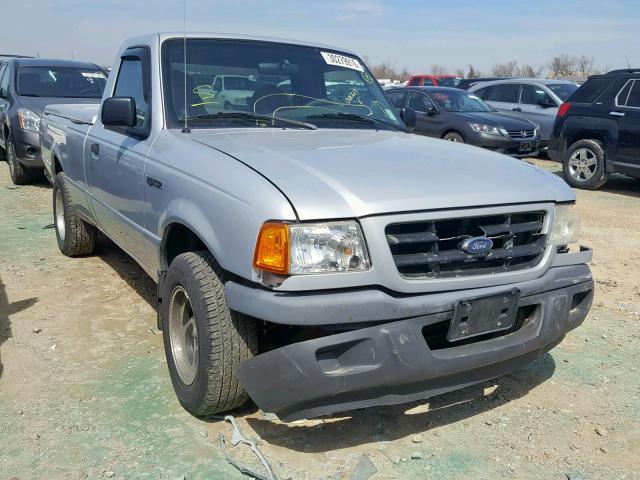 1FTYR10DX2PB48121 - 2002 FORD RANGER SILVER photo 1