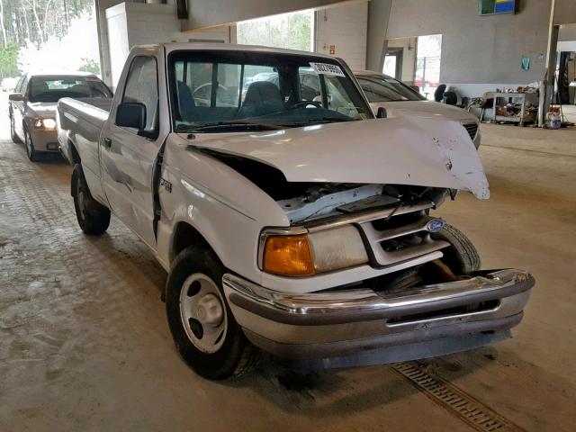 1FTCR10U1TUC37654 - 1996 FORD RANGER WHITE photo 1