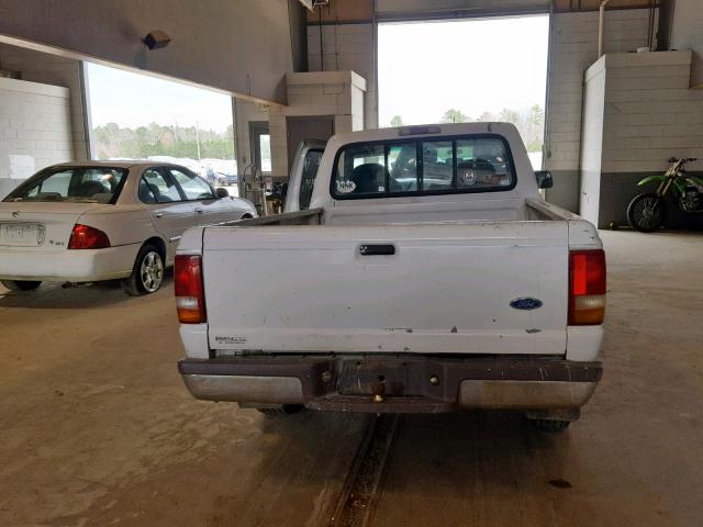 1FTCR10U1TUC37654 - 1996 FORD RANGER WHITE photo 6