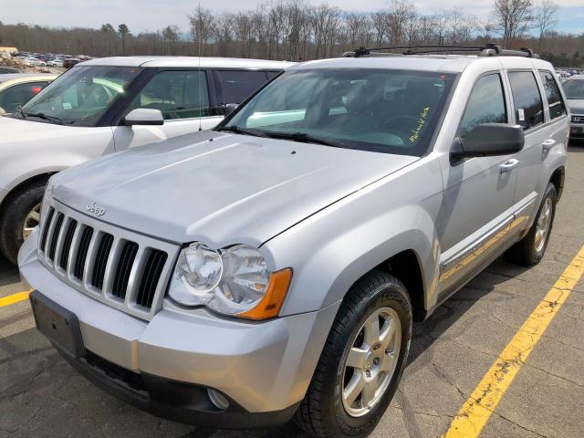 1J4PR4GK1AC143455 - 2010 JEEP GRAND CHER SILVER photo 2