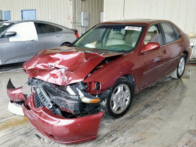 1N4DL01A91C202387 - 2001 NISSAN ALTIMA GXE MAROON photo 2