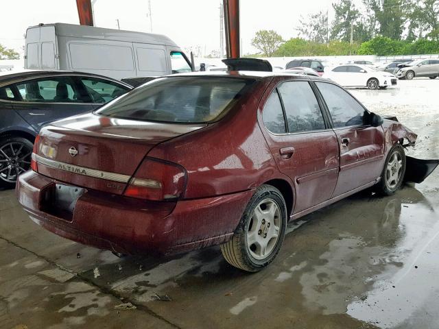 1N4DL01A91C202387 - 2001 NISSAN ALTIMA GXE MAROON photo 4