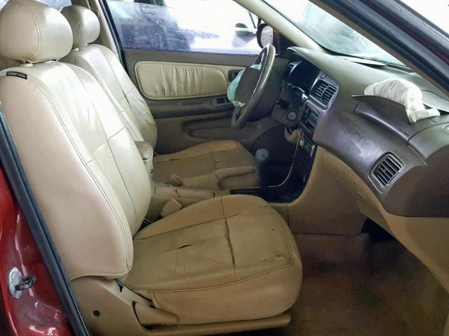 1N4DL01A91C202387 - 2001 NISSAN ALTIMA GXE MAROON photo 5