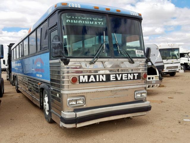 1M8RCM7A6PP045225 - 1993 MOTOR COACH INDUSTRIES TRANSIT BU BLUE photo 1