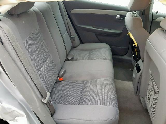 1G1ZB5EB0AF318670 - 2010 CHEVROLET MALIBU LS SILVER photo 6