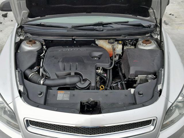 1G1ZB5EB0AF318670 - 2010 CHEVROLET MALIBU LS SILVER photo 7