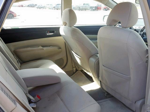 JTDKB20U997818929 - 2009 TOYOTA PRIUS GOLD photo 6