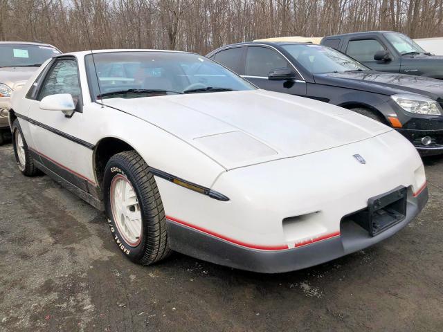 1G2AF37R1EP271483 - 1984 PONTIAC FIERO SE WHITE photo 1