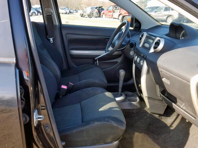 JTKKT624065017016 - 2006 TOYOTA SCION XA შავი ფოტო 5
