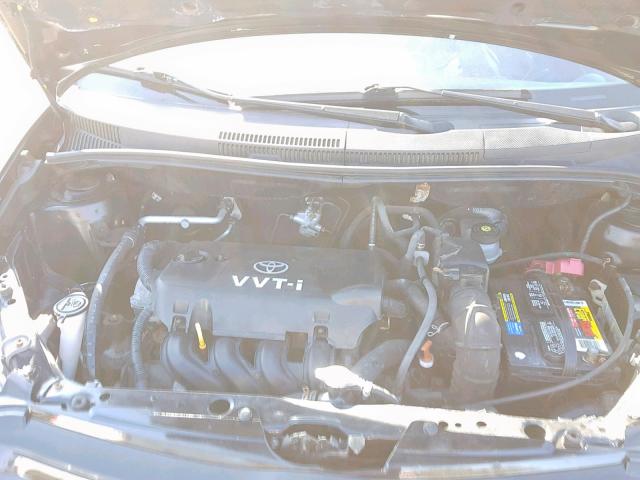 JTKKT624065017016 - 2006 TOYOTA SCION XA შავი ფოტო 7