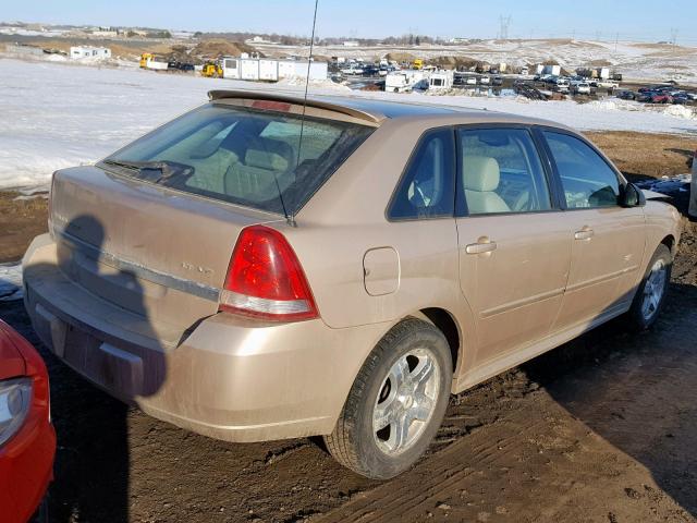 1G1ZU64805F200369 - 2005 CHEVROLET MALIBU MAX GOLD photo 4