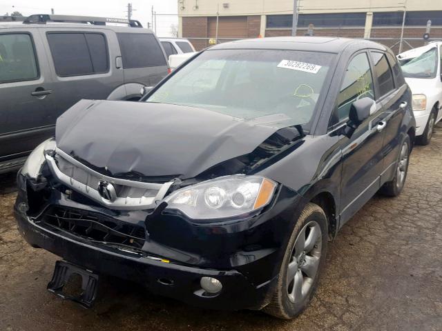 5J8TB18548A013046 - 2008 ACURA RDX TECHNO BLACK photo 2