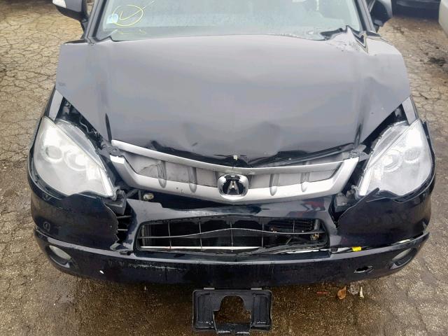 5J8TB18548A013046 - 2008 ACURA RDX TECHNO BLACK photo 7