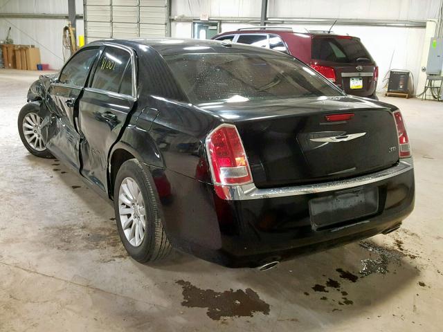 2C3CCAAG0DH577459 - 2013 CHRYSLER 300 BLACK photo 3