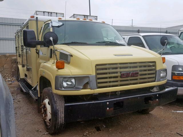 1GDJ5C1G28F900034 - 2008 GMC C5500 C5C0 YELLOW photo 1