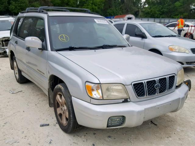 JF1SF65672H721367 - 2002 SUBARU FORESTER S ვერცხლისფერი ფოტო 1