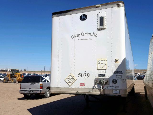 1GRAA06228G346442 - 2008 GREAT DANE TRAILER TRAILER WHITE photo 2