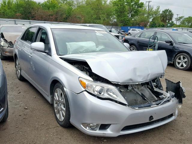 4T1BK3DB0BU431039 - 2011 TOYOTA AVALON BAS SILVER photo 1