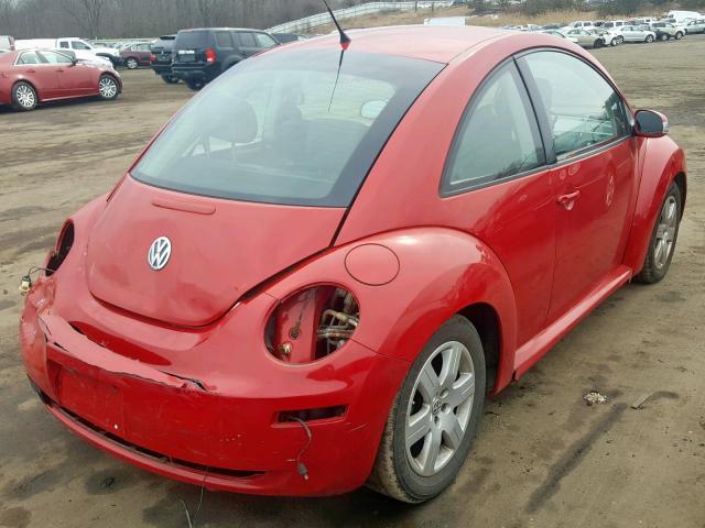 3VWRG31CX7M502239 - 2007 VOLKSWAGEN NEW BEETLE RED photo 4