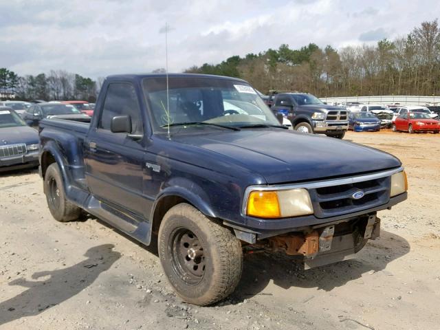 1FTCR10A5VPB07321 - 1997 FORD RANGER BLUE photo 1