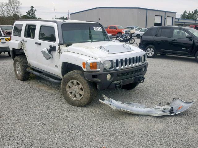 5GTDN136468323186 - 2006 HUMMER H3 WHITE photo 1