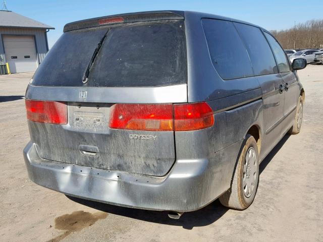 2HKRL1855YH609930 - 2000 HONDA ODYSSEY LX GRAY photo 4