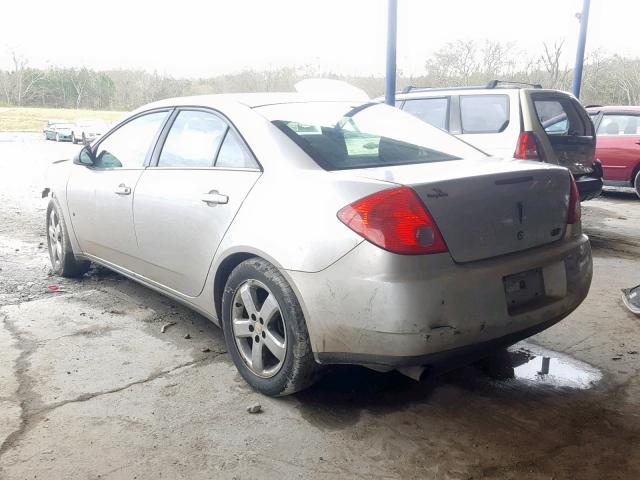 1G2ZH57NX84257500 - 2008 PONTIAC G6 GT SILVER photo 3