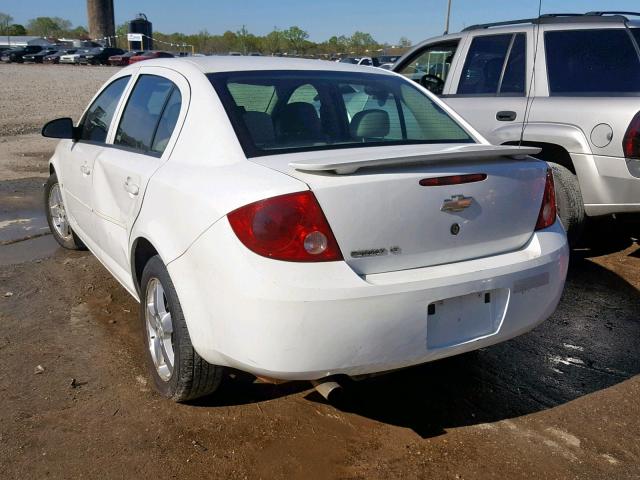 1G1AL55F967774956 - 2006 CHEVROLET COBALT LT WHITE photo 3