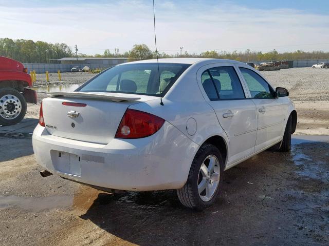 1G1AL55F967774956 - 2006 CHEVROLET COBALT LT WHITE photo 4