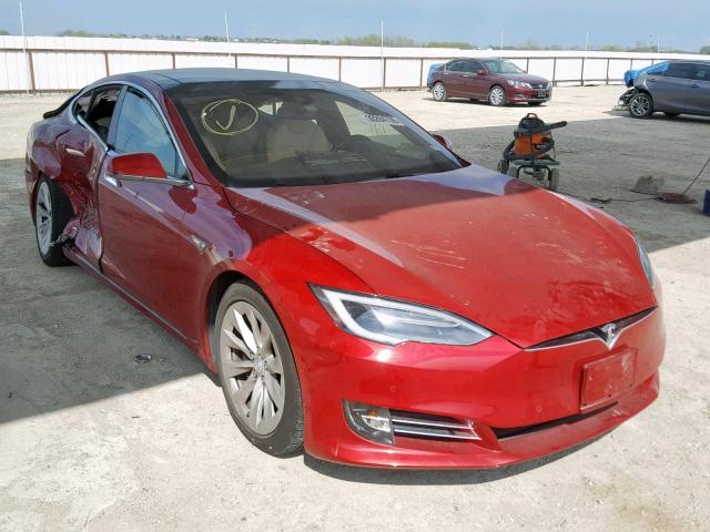5YJSA1E20GF154466 - 2016 TESLA MODEL S წითელი ფოტო 1