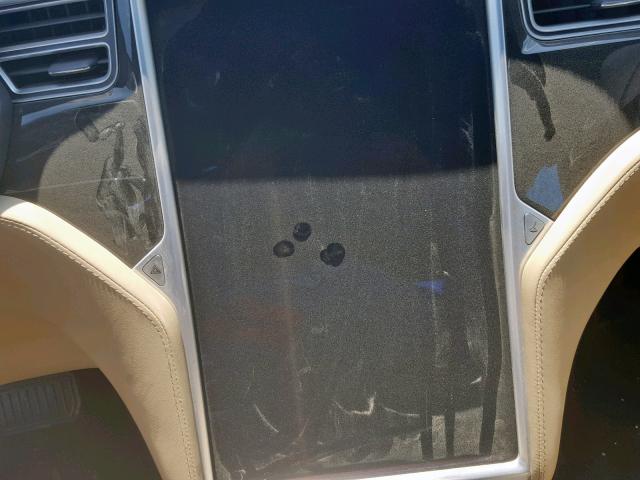 5YJSA1E20GF154466 - 2016 TESLA MODEL S წითელი ფოტო 8