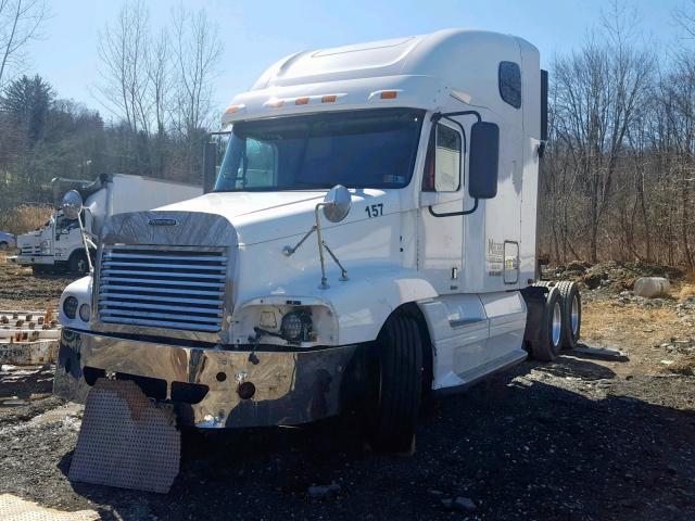 1FUJBBCK4ADAK5495 - 2010 FREIGHTLINER CONVENTION WHITE photo 2