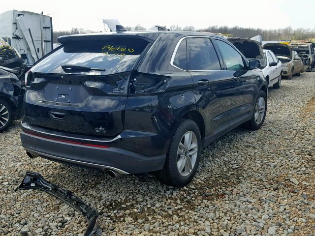 2FMPK3J94JBC32393 - 2018 FORD EDGE SEL BLACK photo 4