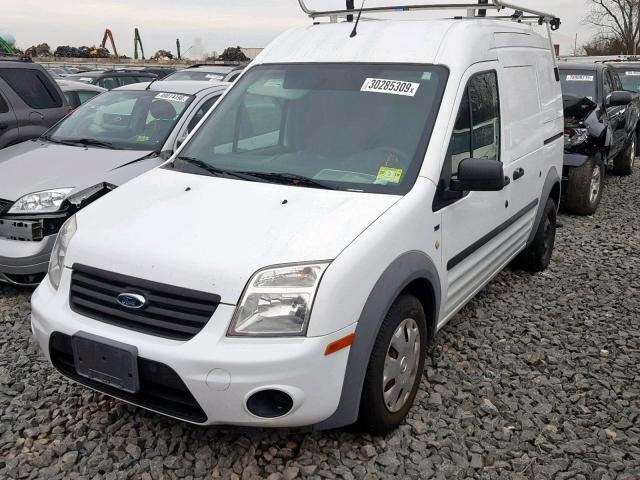 NM0LS7BN7DT146986 - 2013 FORD TRANSIT CO WHITE photo 2